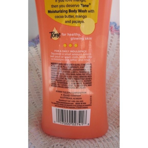 Tone Moisturizing Body Wash Cocoa Butter Mango Splash 18 oz - Brand New - Picture 5 of 5